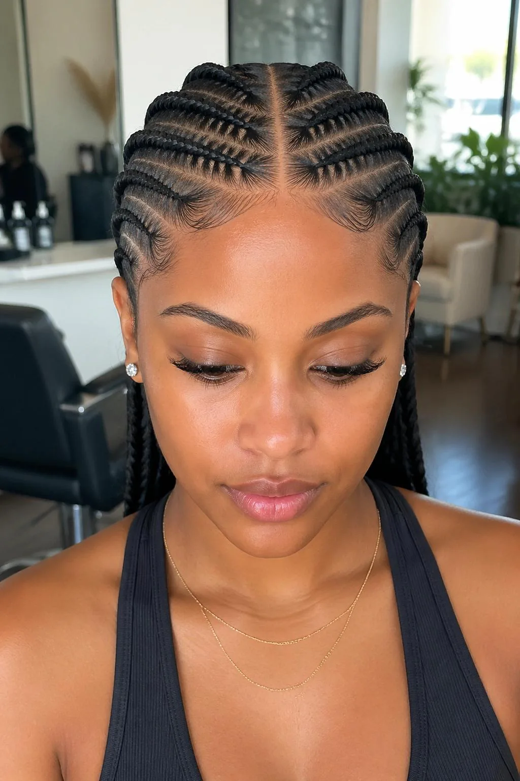 Stitch-braids-with-clean-defined-cornrow-patterns